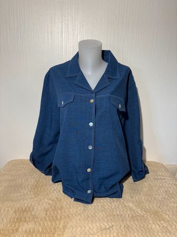 Chemise bleu jean Blancheporte - Taille 50 (grande taille)