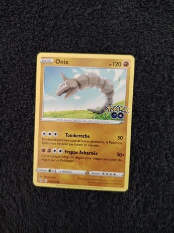 Carte Pokemon Onix