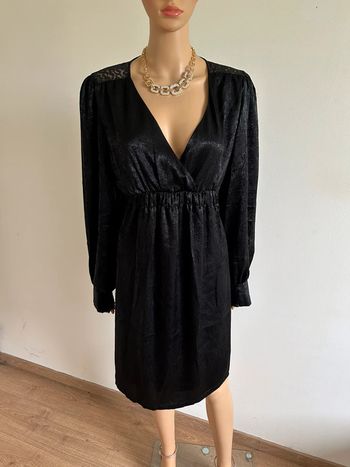 Robe noire neuve à manches longues Breal taille 44