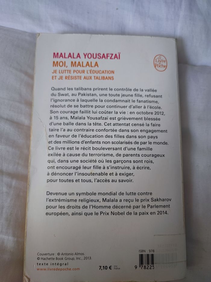 Livre Moi malala - photo numéro 2
