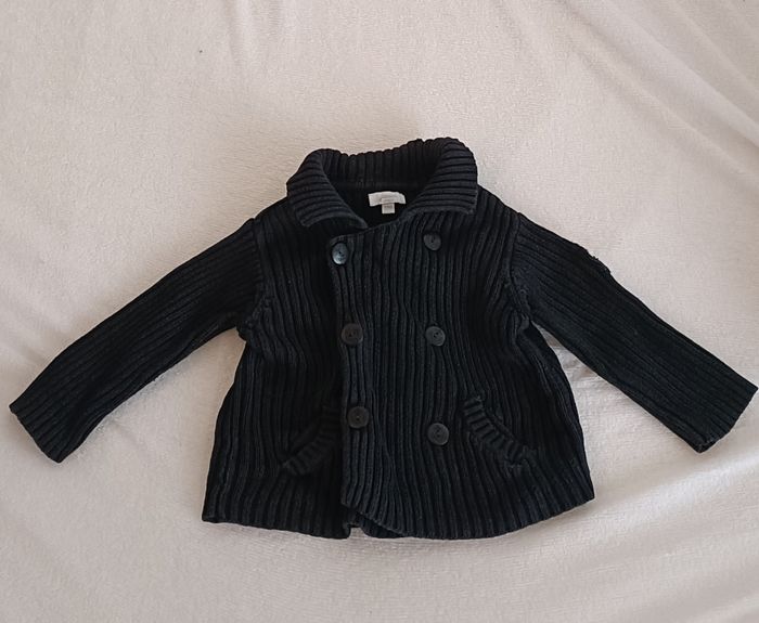 Gilet Jacadi en mailles tressées 12 mois