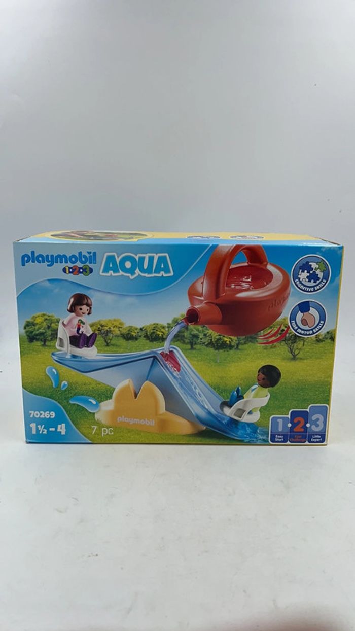 Playmobil 1.2.3 Aqua Balançoire aquatique N•70269 neuf