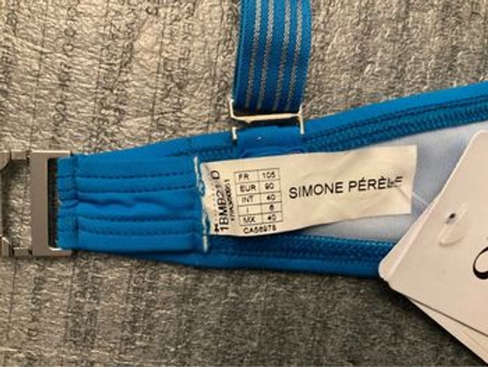 Haut maillot Simone Pérèle bleu neuf - photo numéro 9