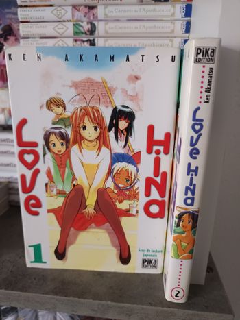 Manga Love Hina 1 et 2