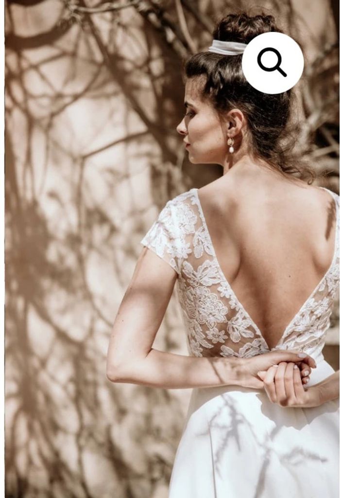 Haut mariée - Blouse Celia Madame a dit oui - photo numéro 3
