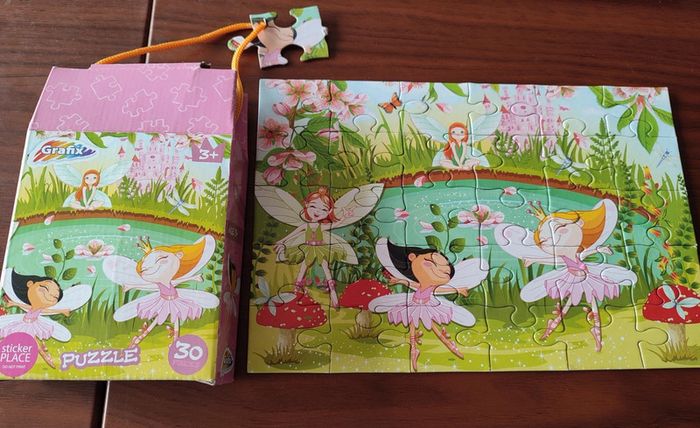 Puzzle "les fées" 30 pièces - Grafix