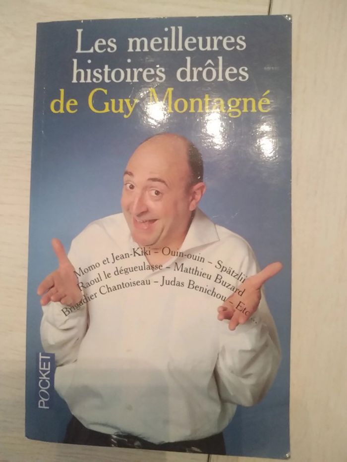 Livre les meilleures histoires drôles de Guy Montagné