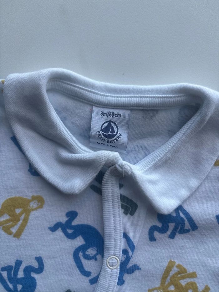 Combinaison bébé garçon Petit Bateau 3M - photo numéro 3