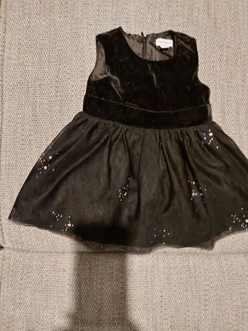 Robe de soirée noire Pat et Ripaton 6 mois