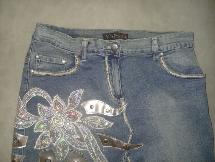 Très jolie jupe en jean neuve seulement 17 eur 🌺 - photo numéro 5