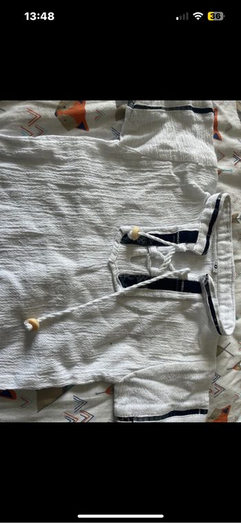 Chemise 0 mois