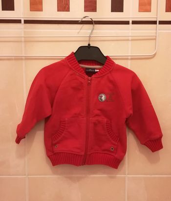 Gilet zippé T12 mois - V92B