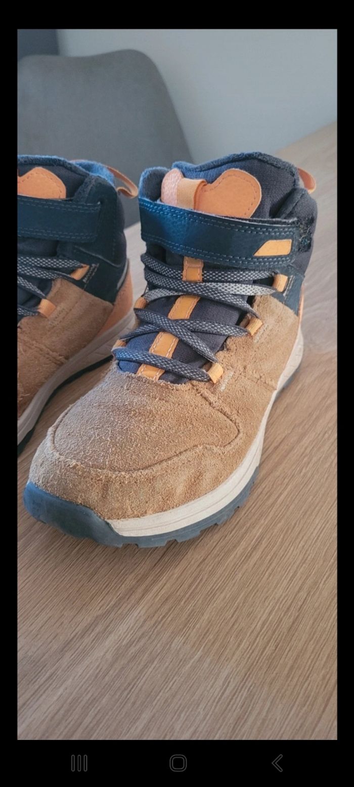 Chaussure randonnée cuir 34 - photo numéro 2