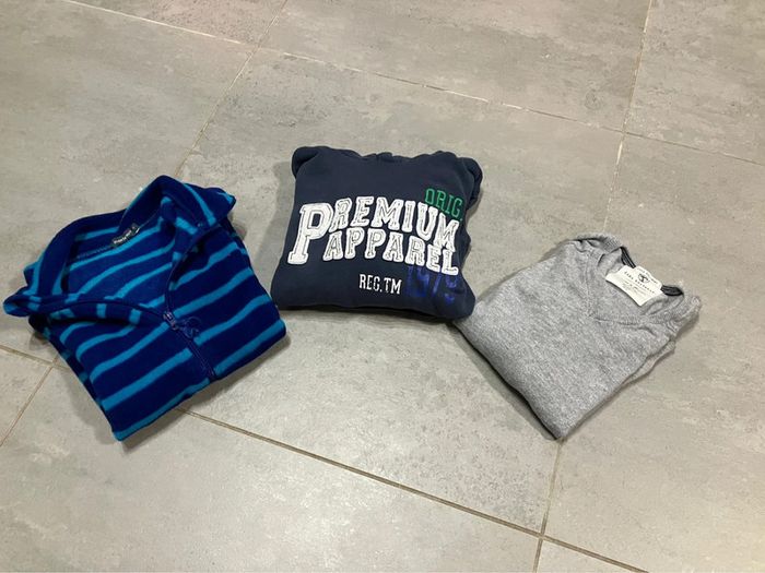 Lot 3 pulls très différents 10 ans