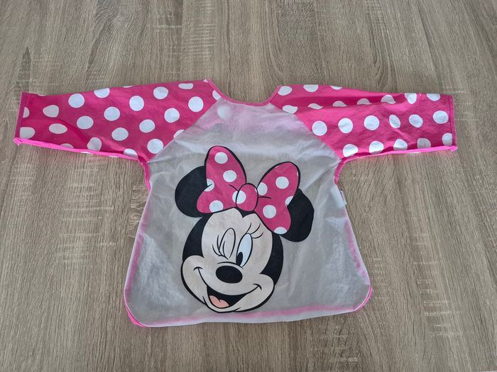 Bavoir plastique minnie