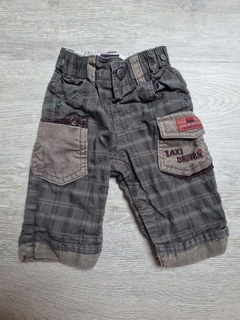 Pantalon taille 3 mois sergent major tres bonne etat