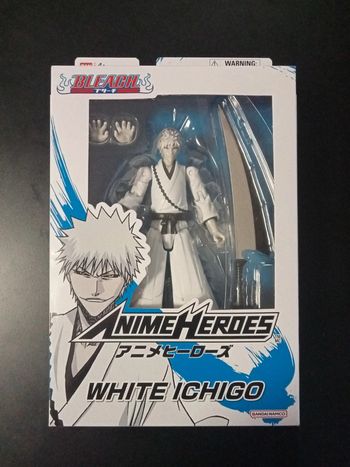 Anime Heroes bleach White Ichigo New sealed in box action Figure sega