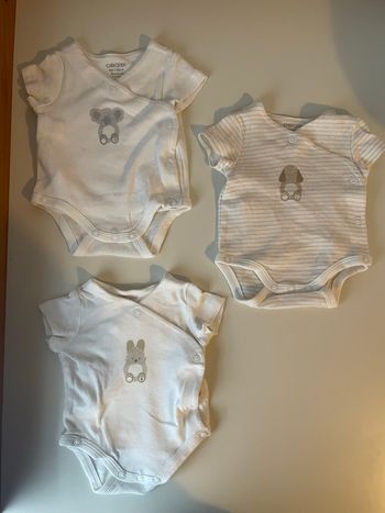 Lot body manches courtes