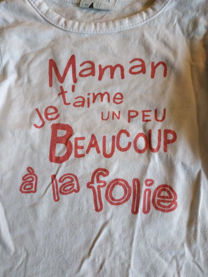 Tee-shirt manche longue 12 mois - photo numéro 2