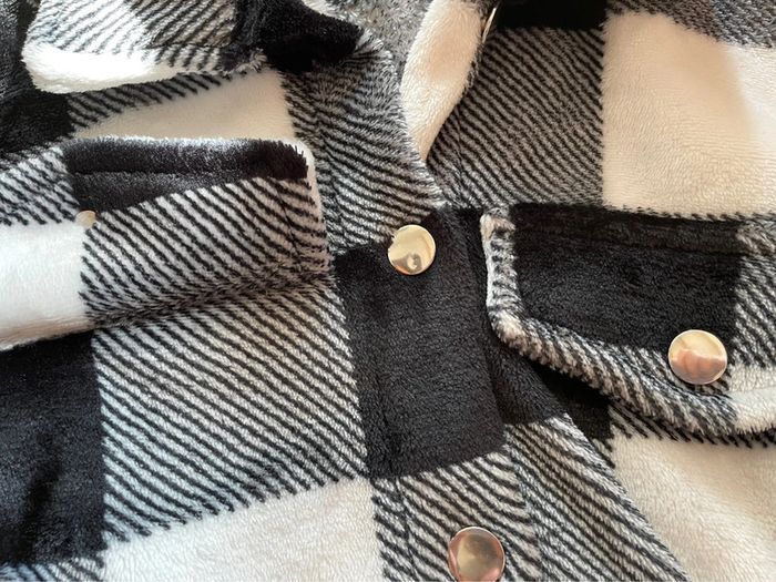 Veste courte pilou pilou - Shein - XS - photo numéro 3