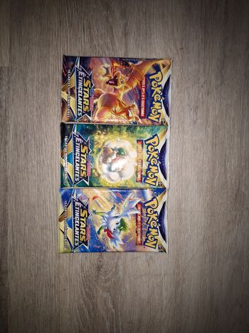Lot de 3 boosters stars étincelantes 🔥