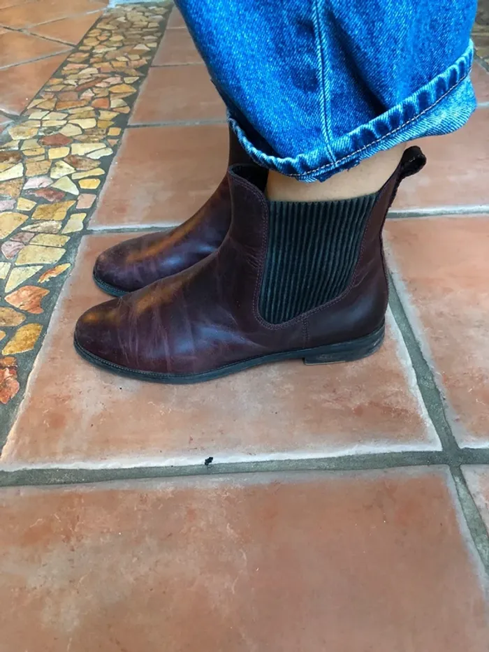 Bottines bordeaux ugg