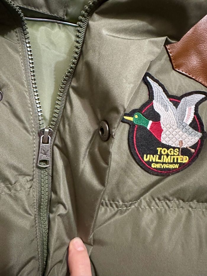 Chevignon Doudounes Kaki Homme