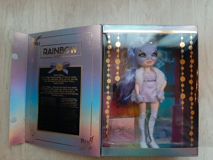 Poupée Rainbow High Bal Costumé - Violet - photo numéro 2