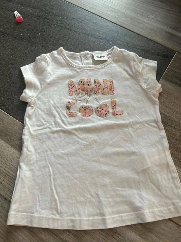Tee shirt tape à l’œil 18 mois