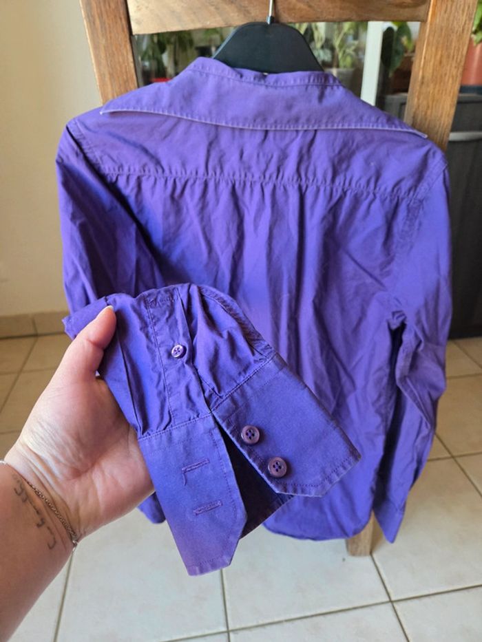 Chemise violette - photo numéro 4