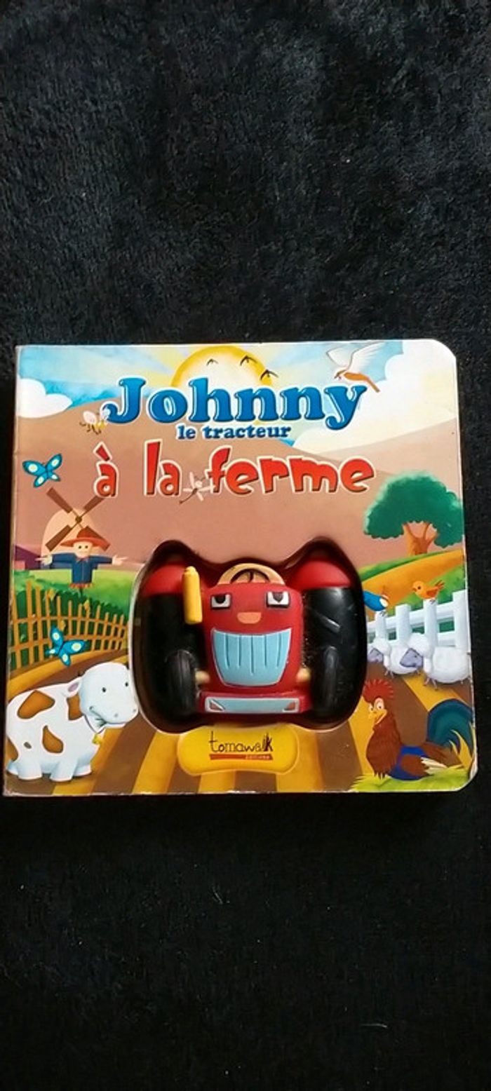 Livre " Johnny le tracteur à la ferme"