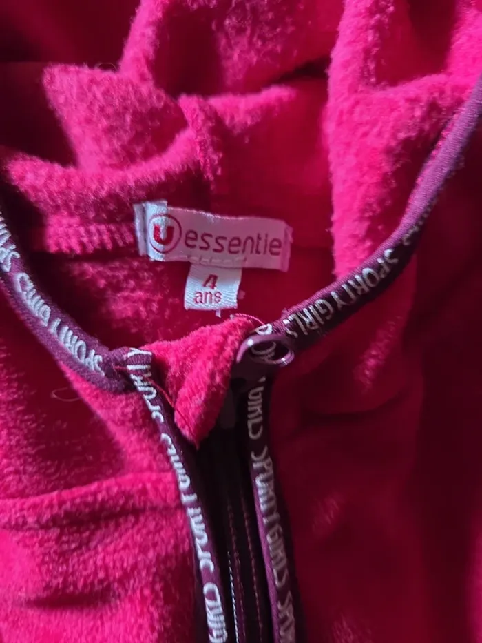Gilet zippé fille - photo numéro 3