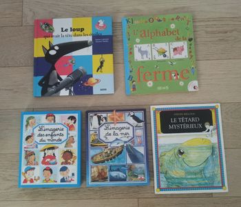 L'imagerie de la mer, des enfants du monde et autres livres
