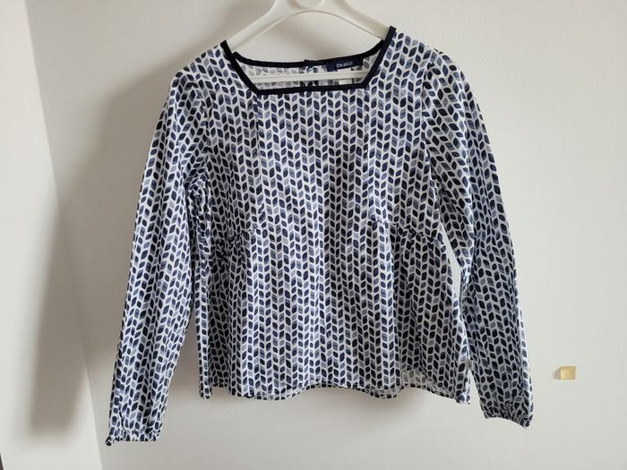 Blouse okaidi 8 ans 128 cm - photo numéro 2