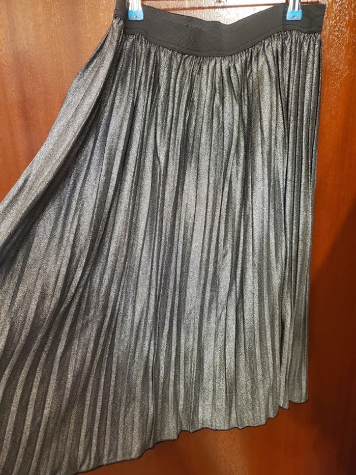 Jupe longue plissée taille élastique femme Urban by Venca Taille L - photo numéro 2