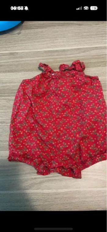 Salopette short