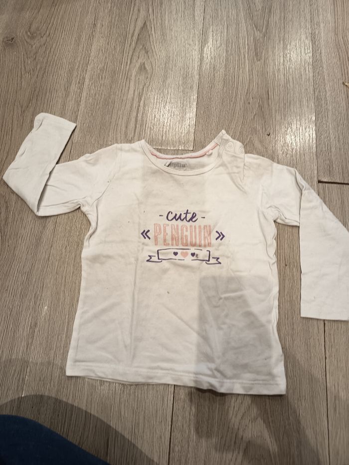 Tee shirt manche longue 18 mois