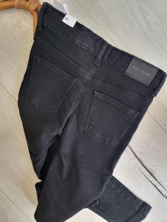 Superbe pantalon slim noir mango 4ans neuf - photo numéro 5