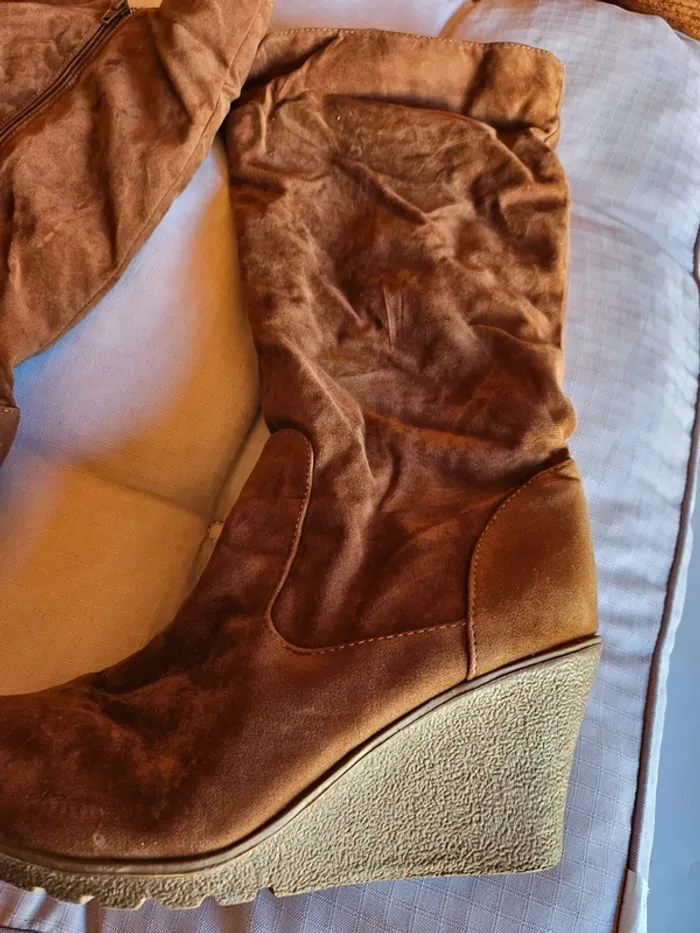 botte femme compensées - photo numéro 6