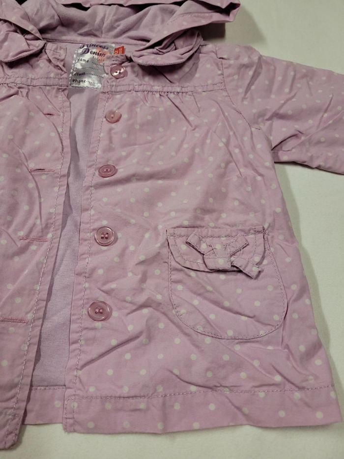 Blouson léger 12 mois fille - photo numéro 3