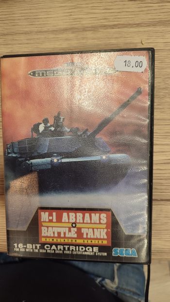 M-I Abrams battle tank Sega megadrive