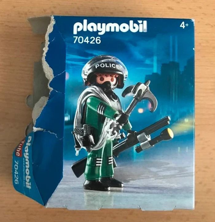 Playmobil - 70426 - Policier des forces spéciales tireur d'élite