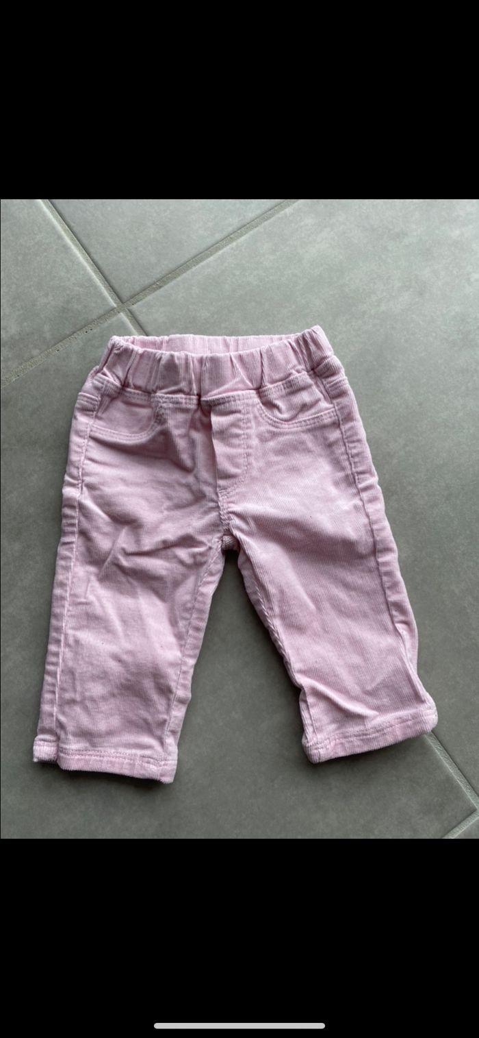 Pantalon velours Grain de blé Neuf Taille 3 mois - photo numéro 2
