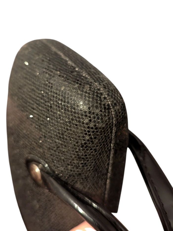 Étui à lunettes pailletés noir - photo numéro 4