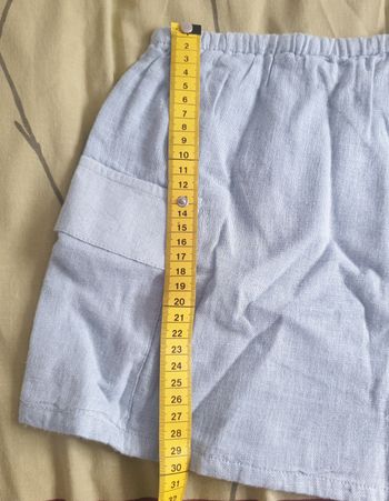 Short bleu clair Pull&Bear coton XL