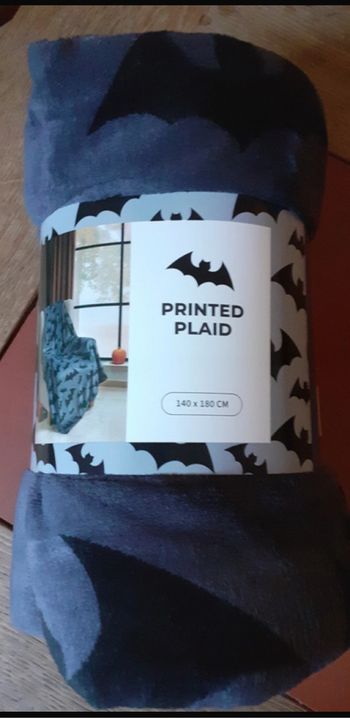 Plaid chauve souris