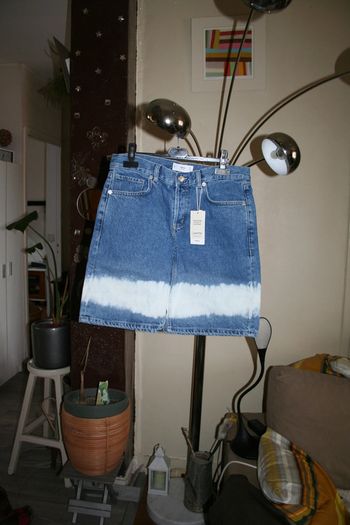 🌸👍Prix en baisse 👍Bermuda Short jean taille basse Taille 38 "Mango" Tendance 2023 Neuf 🌸