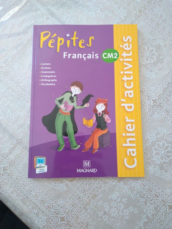 Cahier d'activités Pépites français CM2