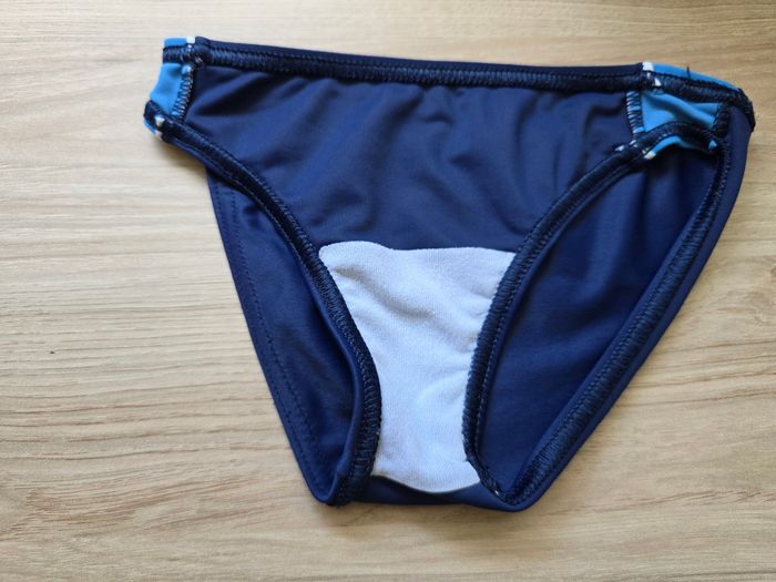MAILLOT DE BAIN GARÇON 4ANS BLEU MARINE/BLEU - photo numéro 3