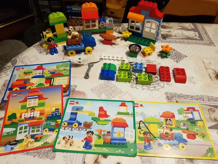 Lego Duplo - 4631 Ma première construction / My first build set parts list